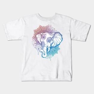 Mandala Ganesha Kids T-Shirt